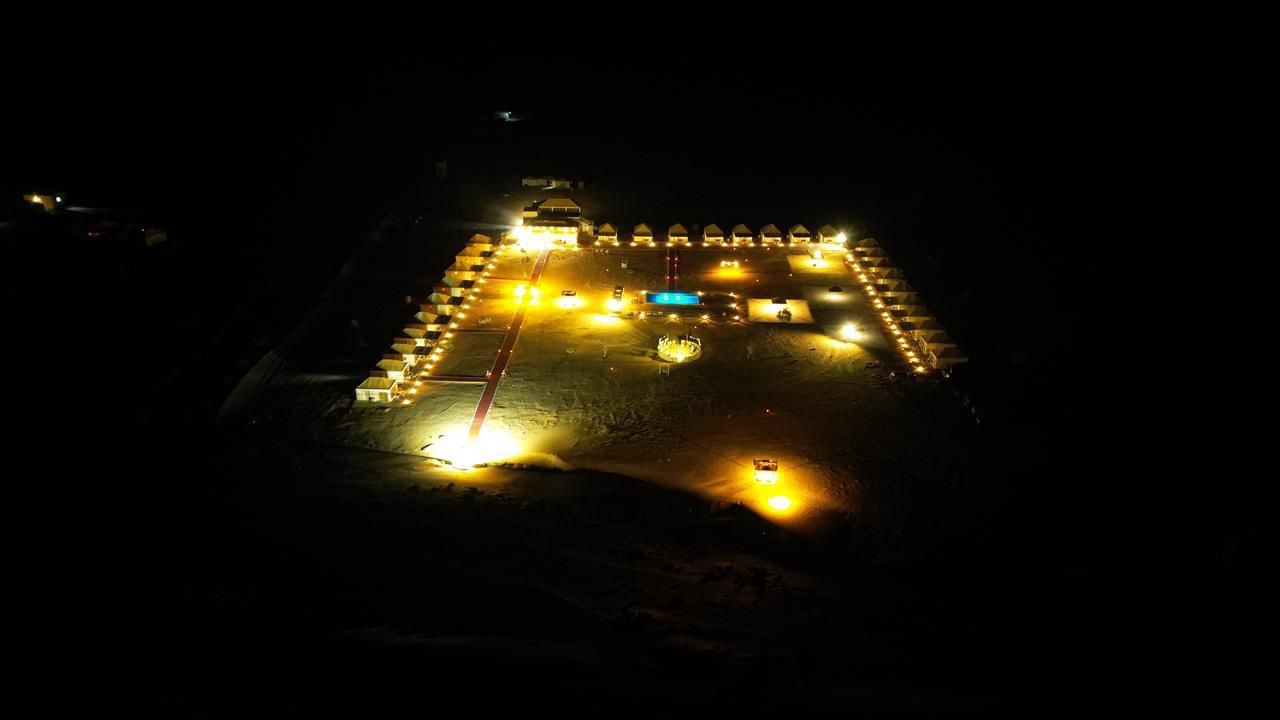 Aerial night view — Sahara Royal Resort