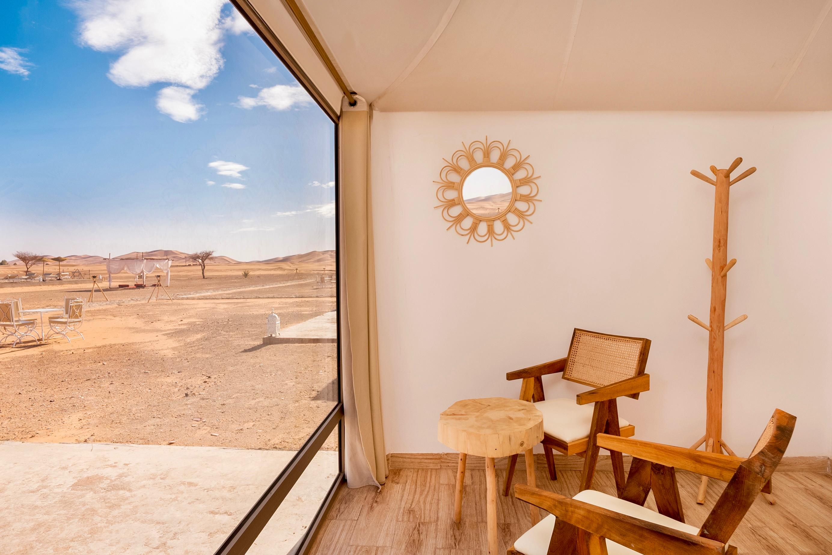 Tent detail — Sahara Royal Resort