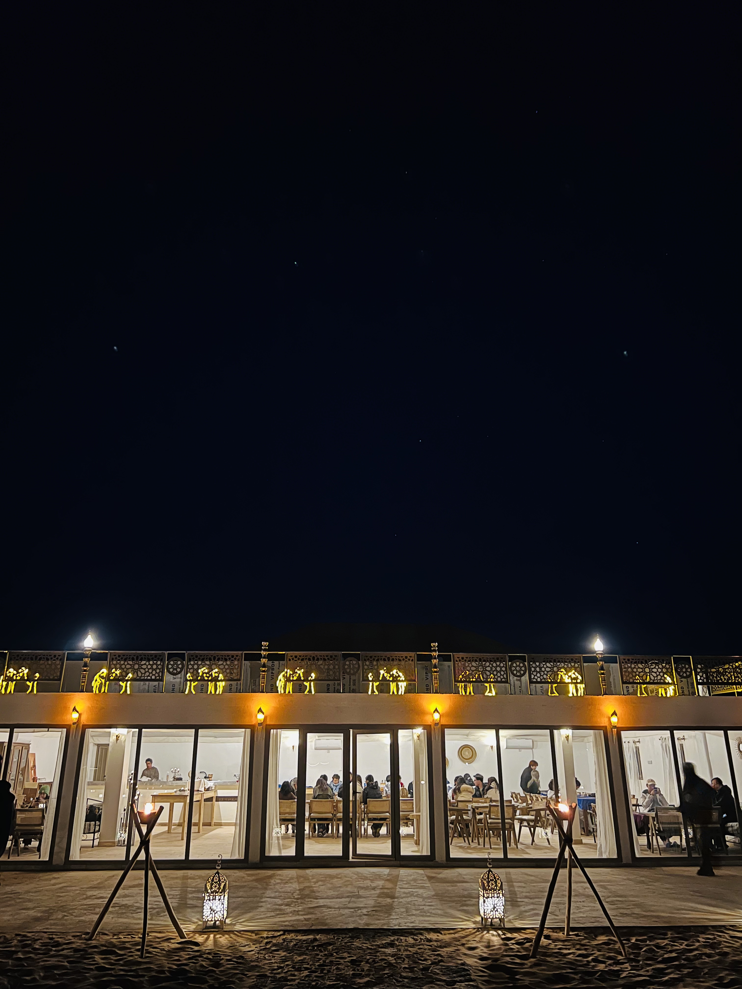 Traditional Moroccan dining — Sahara Royal Resort