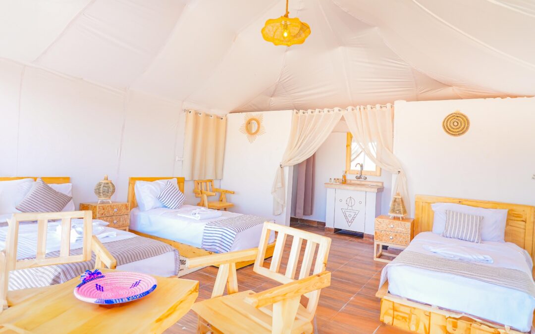 Triple Room in Merzouga Desert Camp,