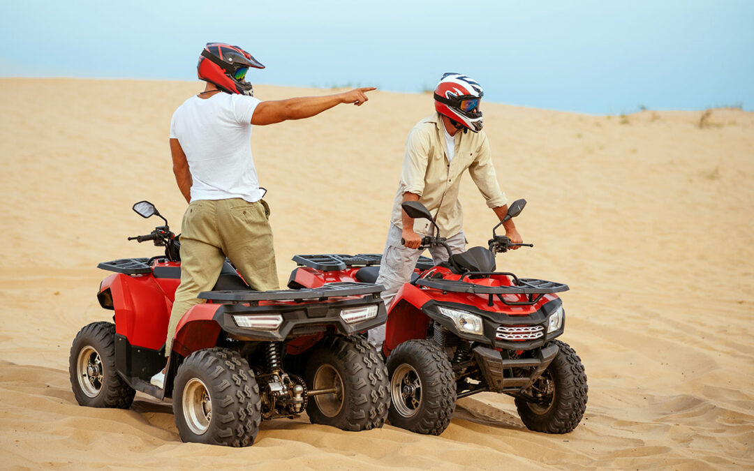 Quad biking in Merzouga desert